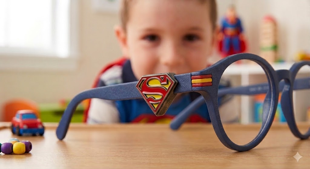Bril Beads Superman Detail Sfeerfoto