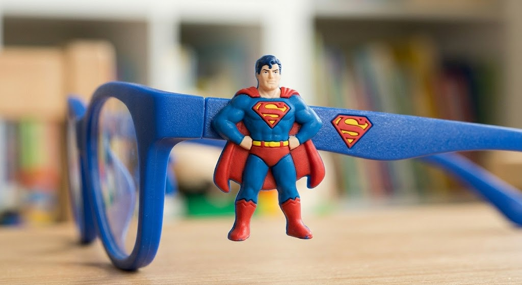 Bril Beads Superman Bril Sfeerfoto